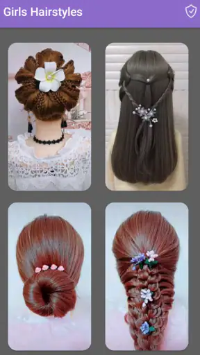 Girls Hairstyles Step By Step screenshot 9