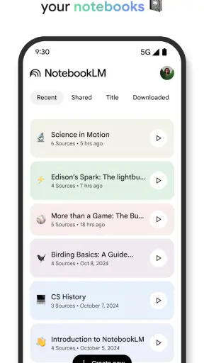 Gemini Notebook screenshot 2