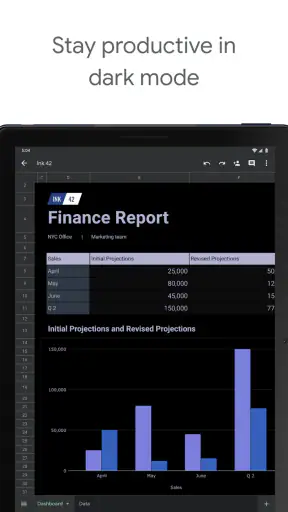 Google Spreadsheets screenshot 10