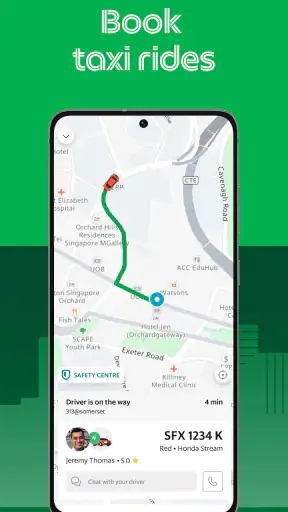 Grab - Taxi & Food Delivery screenshot 2