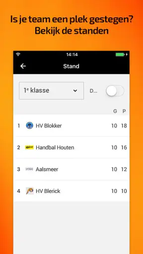 HandbalNL screenshot 2