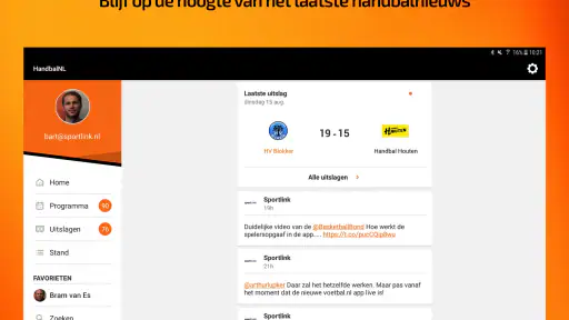 HandbalNL screenshot 9