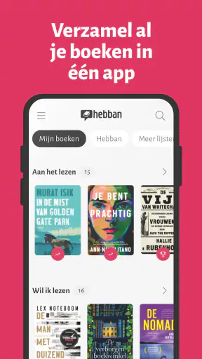 Hebban: meer én leuker lezen screenshot 2