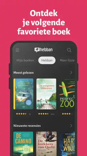 Hebban: meer én leuker lezen screenshot 3