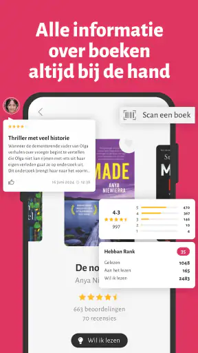 Hebban: meer én leuker lezen screenshot 4