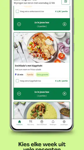 HelloFresh: Koken. Eten. Klaar screenshot 4
