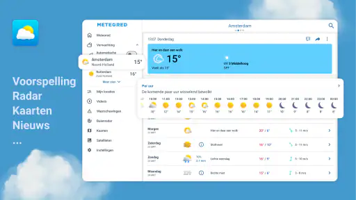 Het Weer 14 dagen - Meteored screenshot 9