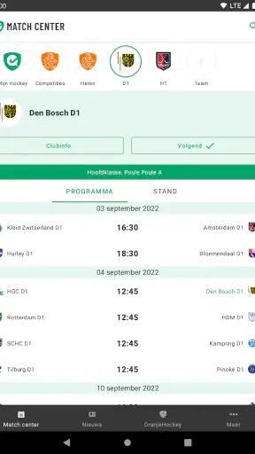 hockey.nl screenshot 9
