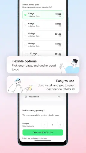 Holafly eSIM: Onbeperkte Data screenshot 3