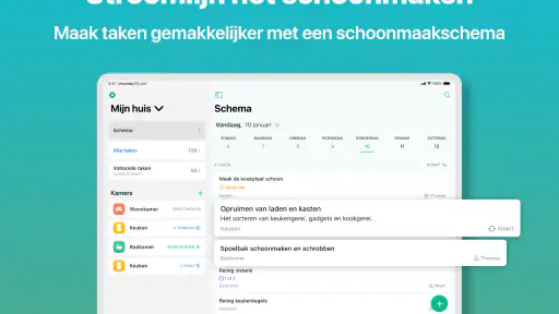 Huishouden & Opruim app screenshot 10
