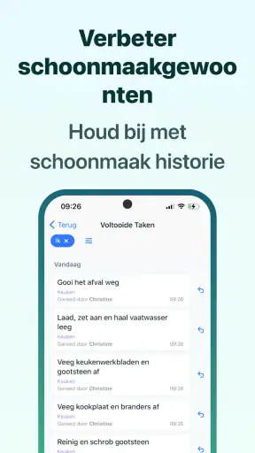Huishouden & Opruim app screenshot 6