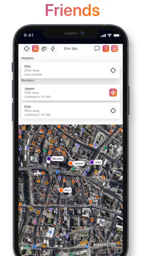 Hunting Game: GPS Manhunt screenshot 1
