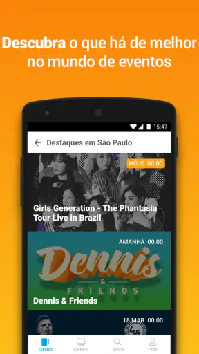 Ingresse - Ingressos e Eventos screenshot 2