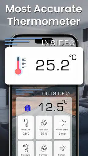 Kamertemperatuur Thermometer screenshot 7
