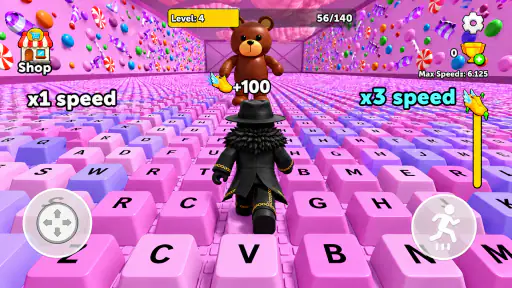 Keyboard Escape: +1 Speed ASMR screenshot 2
