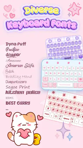 Keyboard Themes: Emoji Fonts screenshot 5