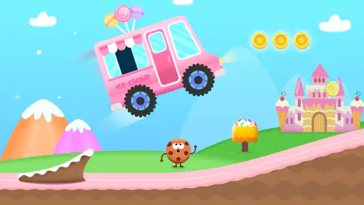 Kids Monster Truck Games 2+ screenshot 12