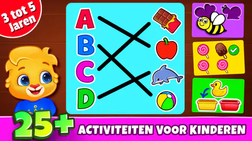 Kinderspellen: kleuren, puzzel screenshot 9