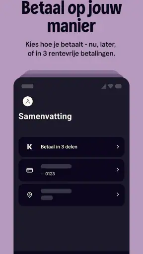 Klarna: Slimmer met je geld screenshot 2