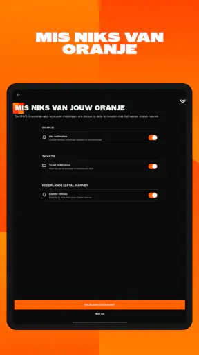 KNVB Oranje screenshot 10
