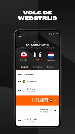 KNVB Oranje screenshot 3