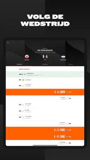 KNVB Oranje screenshot 8