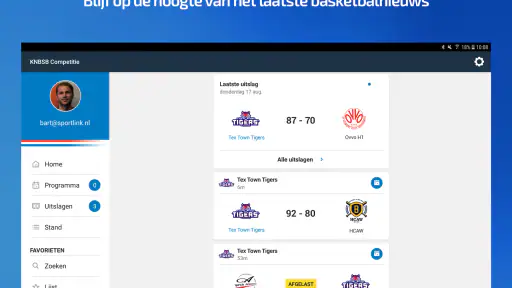 knzb waterpolo screenshot 11