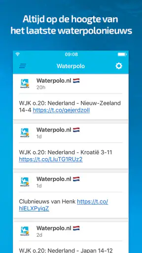 knzb waterpolo screenshot 6