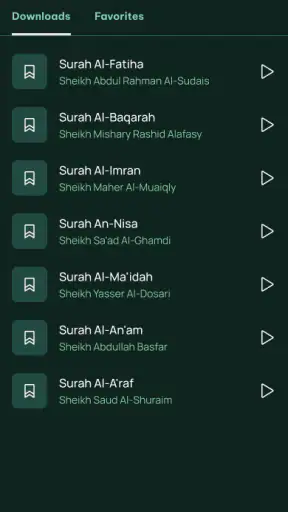 Koranspeler met audio screenshot 11
