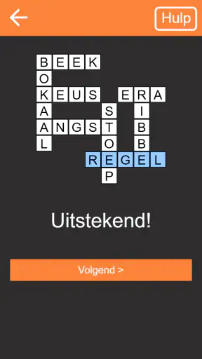 Kruiswoordpuzzel Nederlands screenshot 3