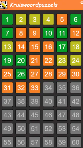 Kruiswoordpuzzel Nederlands screenshot 5