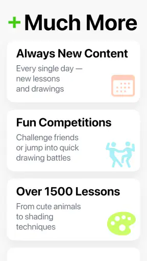 Learn how to draw - ArtWorkout screenshot 2