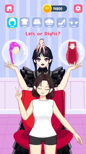 Left Or Right Perfect Dress Up screenshot 2