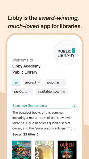 Libby, de bibliotheek-app screenshot 2