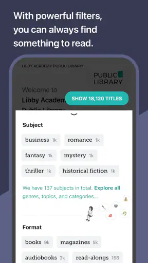 Libby, de bibliotheek-app screenshot 5