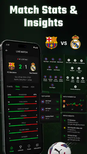 Live Score: Football Result screenshot 2