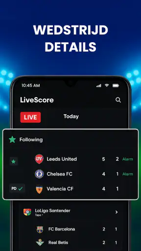 Live Voetbal Uitslagen screenshot 2