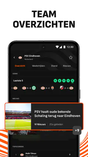 LiveScore: Live sportuitslagen screenshot 8