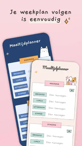 Maaltijdplanner & weekmenu screenshot 1