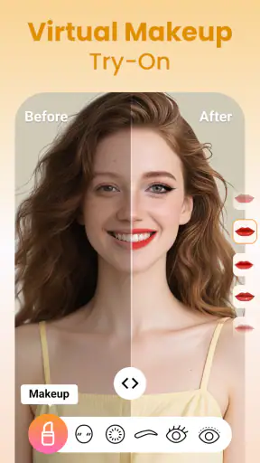 Make-upcamera & Selfie-editor screenshot 1