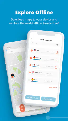 MapXplorer: Navigatie & Radar screenshot 10
