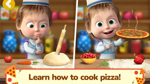 Masha en de Beer: Pizza screenshot 9