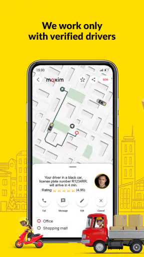 maxim — order a taxi & food screenshot 3