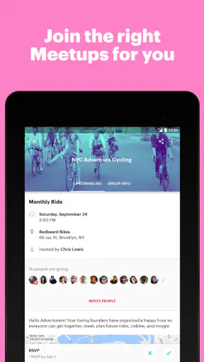 Meetup: lokale evenementen screenshot 6