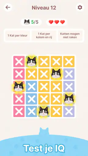 Meowdoku: Breinpuzzels screenshot 12