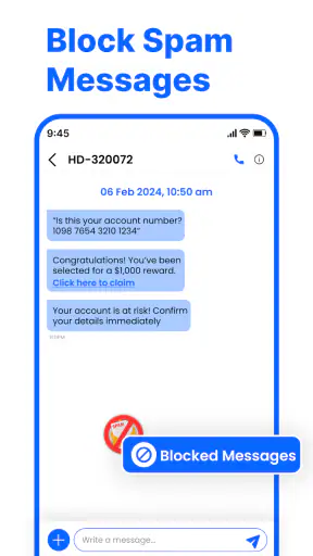 Messenger: SMS Home Launcher screenshot 10