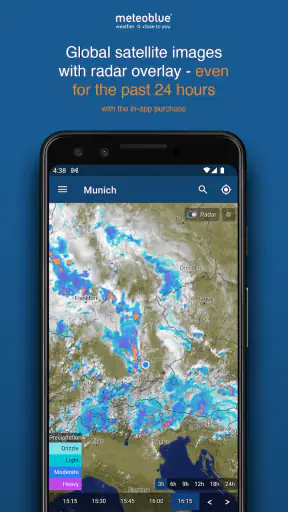 Weer & Regenradar meteoblue screenshot 7
