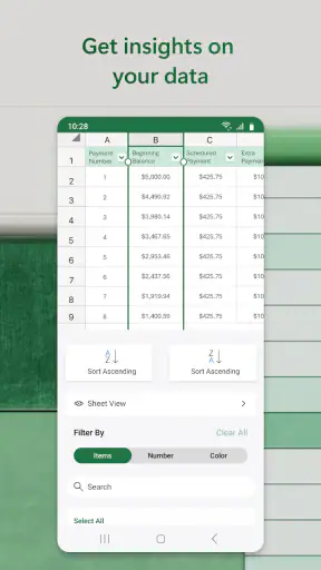 Microsoft Excel: Spreadsheets screenshot 3