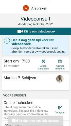 Mijn Dossier Amsterdam UMC screenshot 5