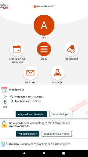 Mijn Dossier Amsterdam UMC screenshot 9